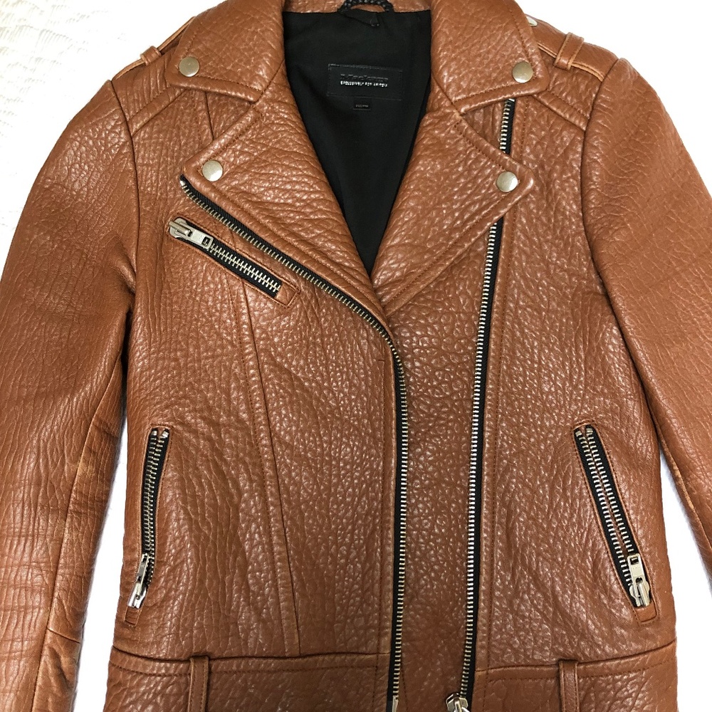 Mackage Leather Moto Jacket
